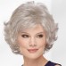 Mid Length Color Me Beautiful WhisperLite WigBeautiful Mid-Length Layered Waves with Elegant Wispy Bangs / Multi-tonal Shades of Blonde Silver Brown and Red