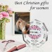 Gifts for Women (4*4Inch), Birthday Gifts Inspiration Religious Gifts Spiritual Gifts Catholic Gifts For Women Her Mom Friends Female Coworker Sister (Acrylic)