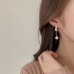 Women's Pearl Drop Earrings Fine Jewelry Classic Precious Stylish Simple Earrings Jewelry White For Wedding Party 1 Pair