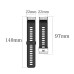 Watch Band for Garmin Forerunner 35/30, Approach S10 Silicone ReplacementStrap Breathable Sport Band Classic Buckle Wristband