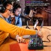 F998 Live Sound Card Audio Mixer Podcast Audio Interface with DJ Mixer Effects Voice Changer with Sound Effects for Karaoke Tiktok YouTube Live Streaming Record Gaming