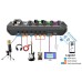 F998 Live Sound Card Audio Mixer Podcast Audio Interface with DJ Mixer Effects Voice Changer with Sound Effects for Karaoke Tiktok YouTube Live Streaming Record Gaming