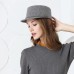 Hats 100% Wool Bowler / Cloche Hat Sun Hat Casual Holiday Elegant Retro With Cap Pure Color Headpiece Headwear