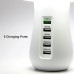 Mushroom lamp charger multi-port socket 5usb mobile phone qc3.0 fast charging