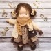 Waldorf Doll Doll Artist Handmade Mini Dress-Up Doll Diy Halloween Gift