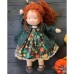 Waldorf Doll Doll Artist Handmade Mini Dress-Up Doll Diy Halloween Gift