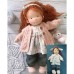 Waldorf Doll Doll Artist Handmade Mini Dress-Up Doll Diy Halloween Gift