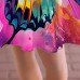 Girls' 3D Graphic Butterfly Dress Long Sleeve 3D Print Summer Fall Sports & Outdoor Daily Holiday Cute Casual Beautiful Kids 3-12 Years Casual Dress A Line Dress Above Knee Polyester Regular Fit