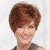 Victoria WhisperLite Wig Edgy Short Pixie Wig with An Asymmetrical Fringe and Rich Feathery Layers/Multi-tonal Shades of Blonde Silver Brown and Red