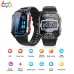 696 F407 Smart Watch 2.1 inch Smart Band Fitness Bracelet Bluetooth Pedometer Call Reminder Sleep Tracker Compatible with Android iOS Women Men Hands-Free Calls Custom Watch Face Always on Display IP