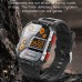 696 F407 Smart Watch 2.1 inch Smart Band Fitness Bracelet Bluetooth Pedometer Call Reminder Sleep Tracker Compatible with Android iOS Women Men Hands-Free Calls Custom Watch Face Always on Display IP