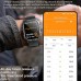 696 F407 Smart Watch 2.1 inch Smart Band Fitness Bracelet Bluetooth Pedometer Call Reminder Sleep Tracker Compatible with Android iOS Women Men Hands-Free Calls Custom Watch Face Always on Display IP