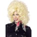 Women Blonde Country Western Diva Wig Halloween Wig