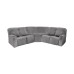 L Shape Sectional Recliner Sofa Covers Corner Sofa Velvet Stretch Reclining Couch Covers for Reclining Sofa Soft Washable(4 Backrest Cover & Seat Cover,1 Coner Sofa Cover, 2 Armrest Cover)