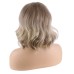 Blonde Wigs for Women Synthetic Wig Curly with Bangs Wig Blonde Short Blonde Synthetic Hair