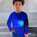 Boys 3D Graphic Optical Illusion T shirt Tee Long Sleeve 3D Print Summer Spring Fall Sports Fashion Streetwear Polyester Kids 3-12 Years Outdoor Casual Daily Regular Fit