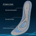 1pair 5D Memory Foam Orthopedic Insole, Men's Shoes Women's Nano Antibacterial Deodorant Insole Sweat Absorption Running Pad Massage Sports Insole Foot Orthopedic Sole Running Accessories