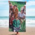 BTS Pattern Beach Towel Beach Blanket Bath Towel