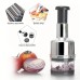 Creative Stainless Steel Garlic Cutter Onion Chopper Hand Pressure Garlic Presses Machine Kitchen Tools Kitchen Gadgets