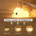 Timer Night Light with Remote Control Nusery Lamp USB Rechargeable Cute Rabbit Children's Bedside Gift