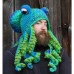 Adult Halloween Party Funny Tricky Headgear Hand-Made Octopus Shape Octopus Hat