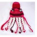 Adult Halloween Party Funny Tricky Headgear Hand-Made Octopus Shape Octopus Hat