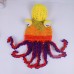 Adult Halloween Party Funny Tricky Headgear Hand-Made Octopus Shape Octopus Hat