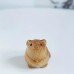 1pc Cute Wooden Small Mouse Ornament,Home Decor Retro Mini Crafted Small Mouse Figurines Wooden Sculptures Carving Carving Ornament Tea Pet Hand Toy For Moss Landscape Bookshelf