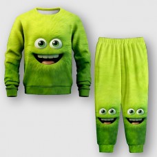 Boys 3D Cartoon Sweatshirt & Sweatpants Set Long Sleeve 3D Printing Fall Winter Active Fashion Cool Polyester Kids 3-12 Years Crew Neck Outdoor Street Vacation Regular Fit