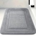 1pc Plush Memory Foam Bath Rug, Anti-skid Bath Mat, Non-slip Carpet For Bathroom, Non-slip Absorbent Bathroom Floor Mat, Machine Washable Bathroom Foot Mat, Bathroom Accessories, Bathroom Decor, Home