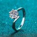 Ring Party Classic 1 2 3 Silver Heart Precious Cute Stylish 1PC Zircon