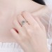 Ring Party Classic 1 2 3 Silver Heart Precious Cute Stylish 1PC Zircon