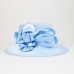 Hats Double Layer Cloth Bowler / Cloche Hat Sun Hat Top Hat Wedding Tea Party Elegant British With Crystal Bowknot Headpiece Headwear