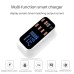 8USB Mobile Phone Fast Charging Digital Display QC3.0 Flash Charging Fast Multi-function PD Fast Charging Multi-port Charger With Display