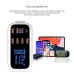 8USB Mobile Phone Fast Charging Digital Display QC3.0 Flash Charging Fast Multi-function PD Fast Charging Multi-port Charger With Display