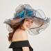 Organza Kentucky Derby Hat / Fascinators / Headdress with Tiered 1 PC Party / Evening / Business / Ceremony / Wedding / Tea Party Headpiece