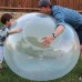 1/2/3 pcs Toy Bubble Ball with pump 27/47 inch Holiday Bouncy Ball Elastic Super Large Beach Balloon Inflatable Funny Toy Ball for Garden Outdoor Indoor Play