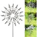 Unique and Magical Metal Windmill - 3D Outdoor Wind Kinetic Sculpture Move with The Wind - Metal Wind Spinners Suitable for Garden Terrace Lawn Yard Landscape Decoration