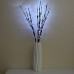 Warm White Led Branch Light, Battery Operated Lighted Branches Vase Filler Willow Twig Lighted Branch 30 Inch 20 LED For Christmas Home Party Decoration Indoor Outdoor Use