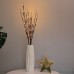 Warm White Led Branch Light, Battery Operated Lighted Branches Vase Filler Willow Twig Lighted Branch 30 Inch 20 LED For Christmas Home Party Decoration Indoor Outdoor Use