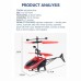 2.4Ghz 2 Channels Alloy Mini RC Helicopter with LED Light for Kids Adult Indoor RC Helicopter Best Gift for Boys Girls