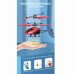 2.4Ghz 2 Channels Alloy Mini RC Helicopter with LED Light for Kids Adult Indoor RC Helicopter Best Gift for Boys Girls