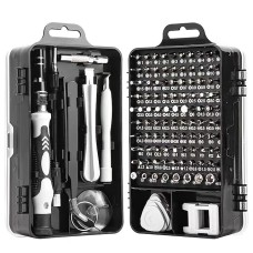 115 In 1 Precision Screwdriver Package, DIY Tool Kit, Tool Kit For Repairing Mobile Phone Laptop Watch Glasses,Small Screwdriver Kit Carrying Tool Case