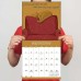 A Year of Snarky Cats 2024 Wall Calendar, Funny Calendar New Year Gift for Family