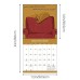 A Year of Snarky Cats 2024 Wall Calendar, Funny Calendar New Year Gift for Family