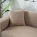 Stretch Sofa seat Cushion Cover Slipcover Elastic Couch Armchair Loveseat 4 or 3 Seater Grey Plain Solid Soft Durable Washable