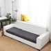 Stretch Sofa seat Cushion Cover Slipcover Elastic Couch Armchair Loveseat 4 or 3 Seater Grey Plain Solid Soft Durable Washable