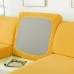 Stretch Sofa seat Cushion Cover Slipcover Elastic Couch Armchair Loveseat 4 or 3 Seater Grey Plain Solid Soft Durable Washable