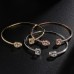 Women's Clear Zircon Bracelet Bangles Classic Drop Fashion Trendy Copper Bracelet Jewelry Silver / Rose Gold / Golden For Party Gift