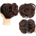 Messy Curly Wavy Hair Bun Claw Clip In Tousled Updo Hair Extensions Curly Wavy Synthetic Hair Bun Scrunchie Hair Piece